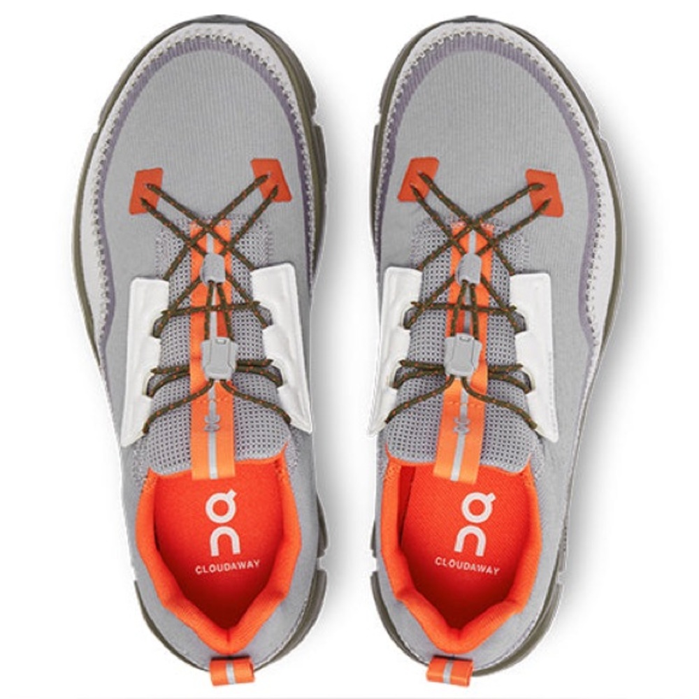 On Cloudaway Men's Athletic Shoes - Gray/Orange